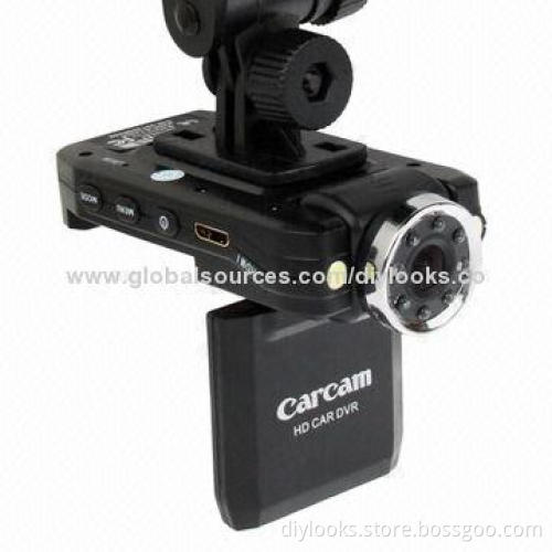 Night Vision 2.0-inch LCD Screen 1080P HD Car Black Boxes with 8 IR and 2 Super Bright LED